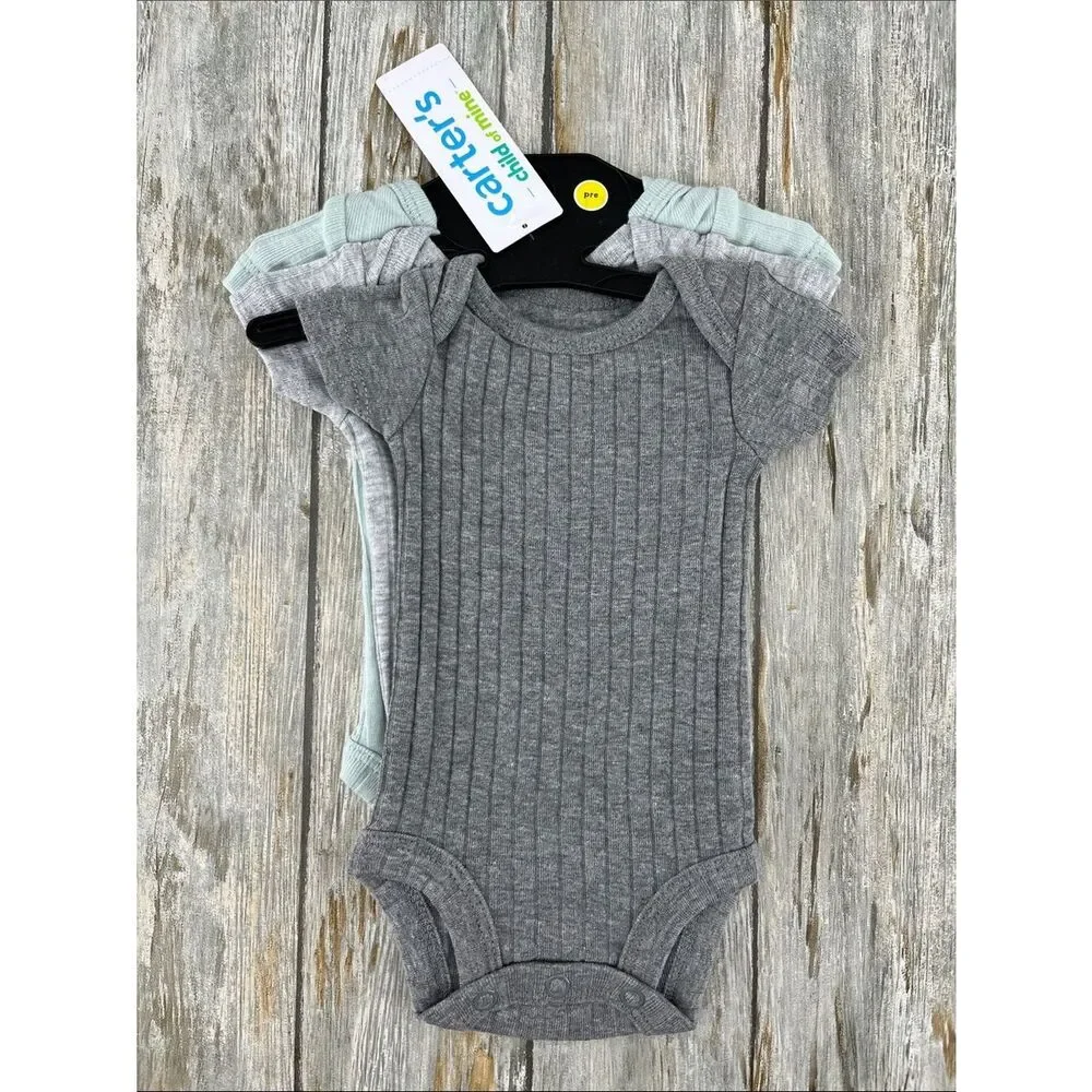 Baby Preemie Bodysuit & Pants 10-Piece Bundle